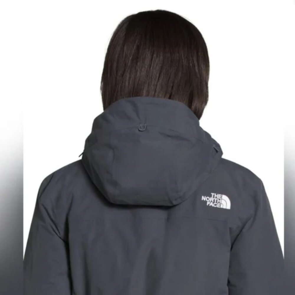 Like New The North Face Women’s 550 Down Arctic Parka Waterproof Jacket Gray S - Picture 4 of 15